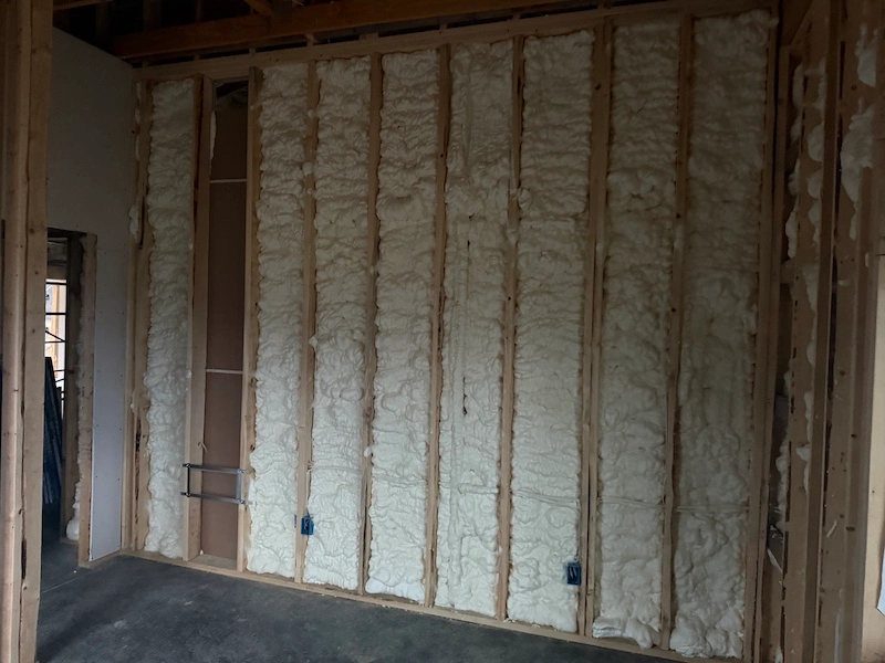 Crawl space spray foam insulation Kentucky home